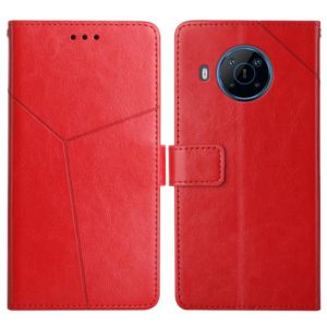 For Nokia X100 Y Stitching Horizontal Flip Leather Phone Case(Red) (OEM)