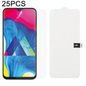 25 PCS Soft Hydrogel Film Full Cover Front Protector with Alcohol Cotton + Scratch Card for Galaxy M10 (OEM)