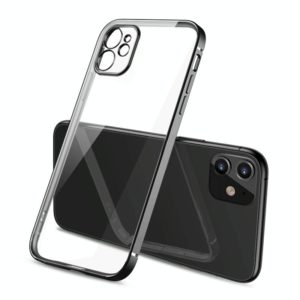 For iPhone 11 Magic Cube Plating TPU Protective Case(Black) (OEM)