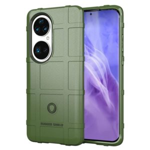 For Huawei P50 Pro Shockproof Shield Full Coverage Silicone Case(Green) (OEM)