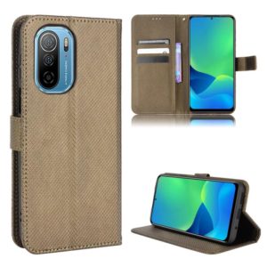 For Ulefone Note 13P Diamond Texture Leather Phone Case(Brown) (OEM)
