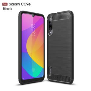 Brushed Texture Carbon Fiber TPU Case for Xiaomi Mi CC9e / Xiaomi A3(Black) (OEM)