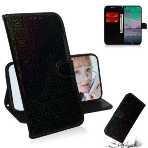 For Nokia 3.4 Solid Color Colorful Magnetic Buckle Horizontal Flip PU Leather Case with Holder & Card Slots & Wallet & Lanyard(Black) (OEM)