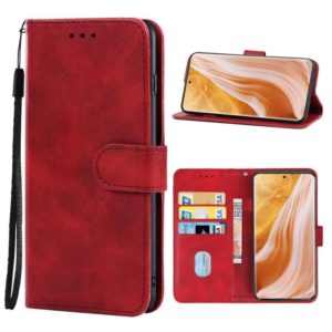 For ZTE Axon 40 Pro Leather Phone Case(Red) (OEM)