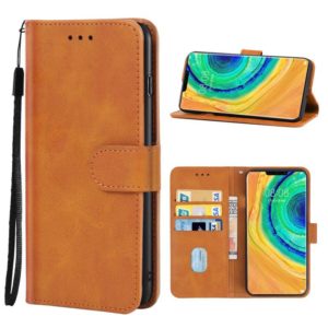 For Huawei Mate 30 Pro Leather Phone Case(Brown) (OEM)