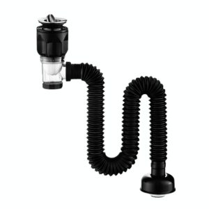 Household Deodorant Washbasin Water Pipe, Style: G Black Flap Universal (OEM)