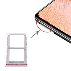 SIM Card Tray + SIM Card Tray for Xiaomi Redmi K30 5G(Silver) (OEM)