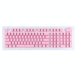 ABS Translucent Keycaps, OEM Highly Mechanical Keyboard, Universal Game Keyboard (Pink) (OEM)