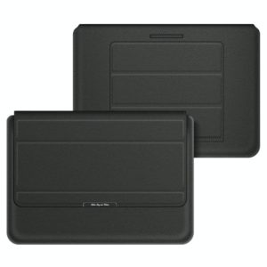 4 in 1 Universal Laptop Holder PU Waterproof Protection Wrist Laptop Bag, Size:13/14inch(Black) (OEM)