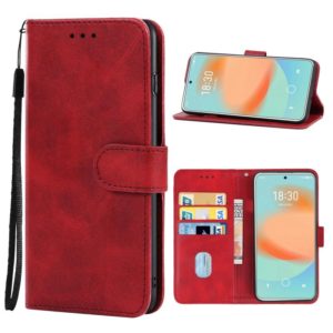 Leather Phone Case For Meizu 18x(Red) (OEM)