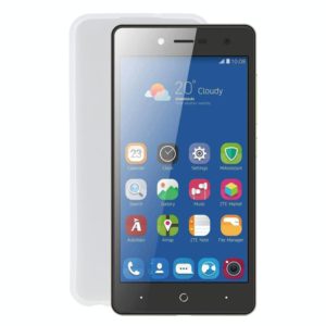 TPU Phone Case For ZTE Blade L7(Transparent White) (OEM)