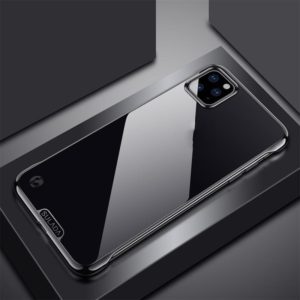 For iPhone 11 Pro SULADA Borderless Plated PC Protective Case(Black) (SULADA) (OEM)