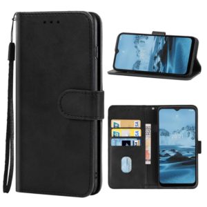 Leather Phone Case For Nokia C20 Plus(Black) (OEM)