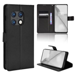For OnePlus 10 Pro 5G Diamond Texture Leather Phone Case(Black) (OEM)