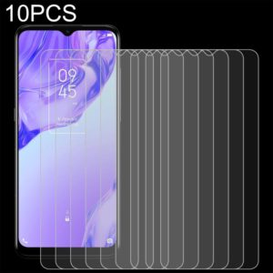 10 PCS 0.26mm 9H 2.5D Tempered Glass Film For TCL 20B (OEM)
