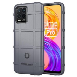 For OPPO Realme 8 Pro Full Coverage Shockproof TPU Case(Grey) (OEM)