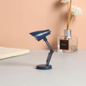 3 PCS Mini LED Desk Lamp Folding Portable Night Light Magnetic Eye Protection Desk Lamp(LD01-Blue) (OEM)
