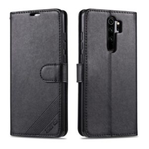 For Xiaomi Redmi Note 8 Pro AZNS Sheepskin Texture Horizontal Flip Leather Case with Holder & Card Slots & Wallet(Black) (AZNS) (OEM)