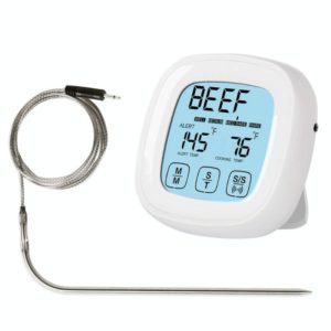 Home Tactile Screen Electronic Barbecue Thermometer Kitchen Food Therapeutic Timer (OEM)