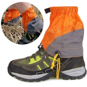 Outdoor Mountaineering Sandproof Waterproof Tearproof Legging Protective Case(Orange) (OEM)