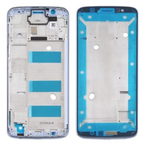 Front Housing LCD Frame Bezel for Motorola Moto G6 Plus(Blue) (OEM)