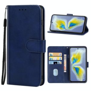 Leather Phone Case For TECNO Camon 18i(Blue) (OEM)