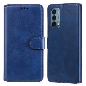 Classic Calf Texture PU + TPU Horizontal Flip Leather Case with Holder & Card Slots & Wallet For OnePlus N200 5G(Blue) (OEM)