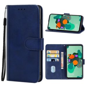 For Huawei Mate 30 Lite Leather Phone Case(Blue) (OEM)