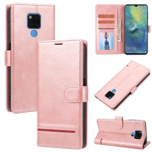 For Huawei Mate 20 Classic Wallet Flip Leather Phone Case(Pink) (OEM)