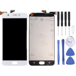 TFT LCD Screen For OPPO A57 with Digitizer Full Assembly(White) (OEM)