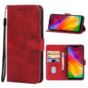 Leather Phone Case For LG G7 Fit(Red) (OEM)