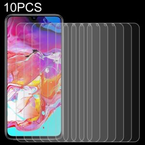 10 PCS 0.26mm 9H 2.5D Tempered Glass Film for Galaxy A70 (OEM)