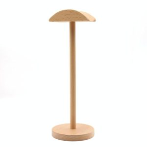 AM-EJZJ001 Desktop Solid Wood Headset Display Stand, Style: A (OEM)