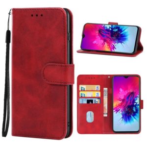 Leather Phone Case For Infinix Smart3 Plus(Red) (OEM)