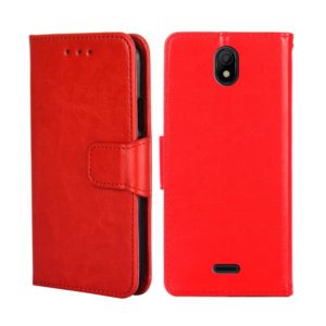For Nokia C100 Crystal Texture Leather Phone Case(Red) (OEM)