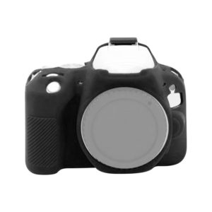 For Canon EOS 200D / EOS 200D Mark II Soft Silicone Protective Case(Black) (OEM)