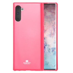 GOOSPERY JELLY TPU Shockproof and Scratch Case for Galaxy Note 10 (Rose Red) (GOOSPERY) (OEM)