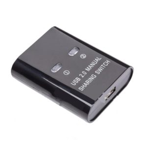 SW68 2 In 1 Switcher USB Manual Print Sharer, Color: Black (OEM)
