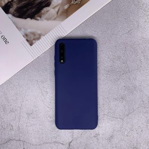 For Huawei Enjoy 10s Shockproof Frosted TPU Protective Case(Dark Blue) (OEM)