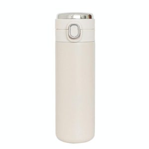 Smart Temperature Measurement Digital Display Stainless Steel Vacuum Flask Cup, Capacity:300ml(White) (OEM)