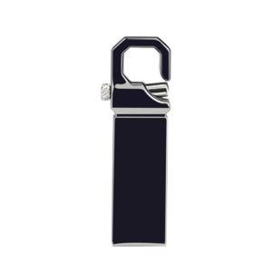 ZHP250 USB 2.0 Keychain Waterproof USB Flash Drive, Capacity:16GB(Gun Color) (OEM)