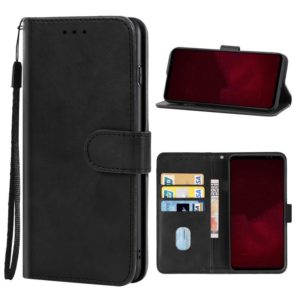 For Asus ROG Phone 6 Leather Phone Case(Black) (OEM)