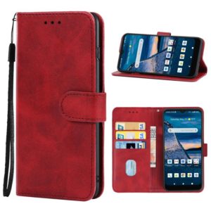 Leather Phone Case For Nokia C5 Endi(Red) (OEM)