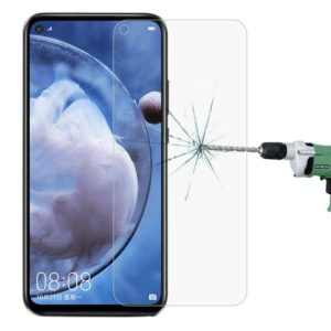 For Huawei nova 5z Half-screen Transparent Tempered Glass Film (DIYLooks) (OEM)