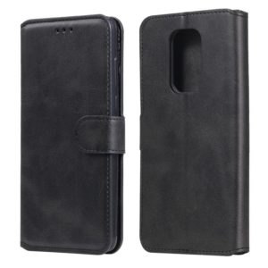 For Motorola Moto G9 Play Classic Calf Texture PU + TPU Horizontal Flip Leather Case, with Holder & Card Slots & Wallet(Black) (OEM)