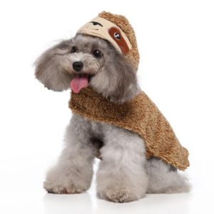 Halloween Christmas Day Pets Dress Up Clothes Pet Funny Clothes, Size: L(SDZ129A Sloth) (OEM)