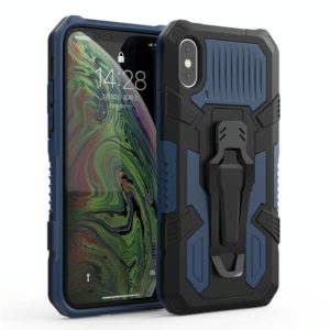 For iPhone XR Machine Armor Warrior Shockproof PC + TPU Protective Case(Royal Blue) (OEM)