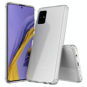 For Galaxy A51 Scratchproof TPU + Acrylic Protective Case(Transparent) (OEM)