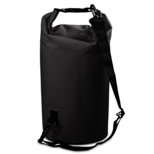 Outdoor Waterproof Single Shoulder Bag Dry Sack PVC Barrel Bag, Capacity: 5L (Black) (OEM)