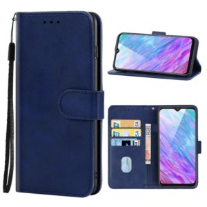 Leather Phone Case For ZTE Blade 10 Smart(Blue) (OEM)